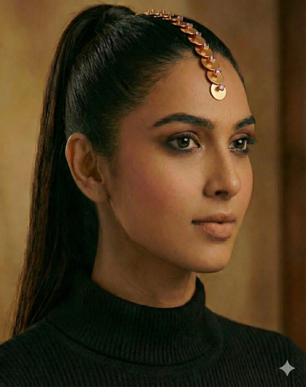 Boujee Baroness Gold Plated Mohawk Hair Accessory