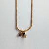 Venom Sphere gold plated necklace