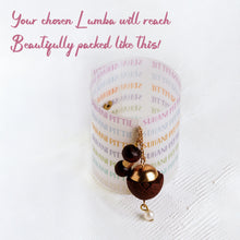Load image into Gallery viewer, Betel nut Charm Pendant &amp; Chandan beads Lumba
