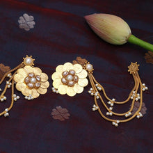 Load image into Gallery viewer, Gold Sahara Kasu Coin Earrings
