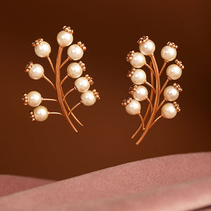 Tree Frost Pearl Hair Clips