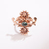 Piscean Flame Gold Plated Ring