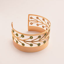 Load image into Gallery viewer, Solar Mettle Gold Plated Cuff
