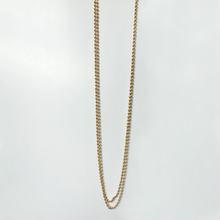 Load image into Gallery viewer, Aurelia ball link gold plated long necklace
