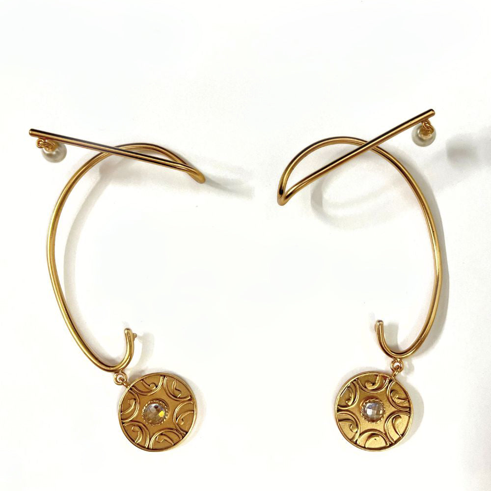 Elf Maiden Gold Ear cuff