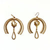 High Fantasy 22k gold plated earrings