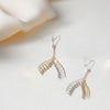 Palm Mystery Drop Earrings