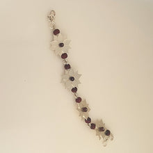 Load image into Gallery viewer, Silver Flower Bracelet
