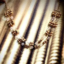 Load image into Gallery viewer, Gold and Acrylic Statement Neckpiece
