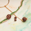 Set of Betel Nut Rakhi with Auspicious betel nut Lumba