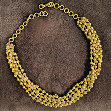 Load image into Gallery viewer, Tapasi Gold plated Ball link choker neckpiece
