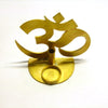 Gold-plated Om Incense Holder and tea light candle holder