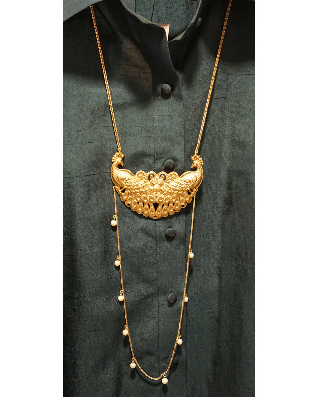 Mayura Grace Gold Necklace