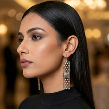 Load image into Gallery viewer, Light Harvest Long Statement Earrings

