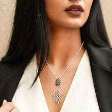 Load image into Gallery viewer, Silver Fields Necklace
