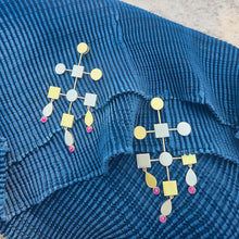 Load image into Gallery viewer, Olympus Balance Geometric Drop Earrings

