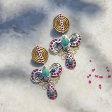 Load image into Gallery viewer, Rogue Secret Statement Gemstone Earrings

