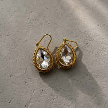 Load image into Gallery viewer, Byzantine Crystal Tear Drop Earrings
