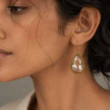 Load image into Gallery viewer, Byzantine Crystal Tear Drop Earrings
