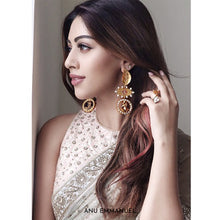 Load image into Gallery viewer, Gold Toned Sea Kissed Pearl Earrings Worn By Anu Emmanuel
