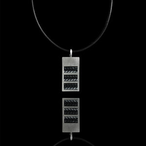 black-cord-necklace-with-ridged-block-pendant