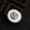 92.5 Sterling Silver Coin with entwined border and intricate goddess detailing