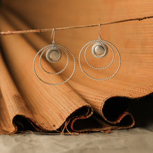 Load image into Gallery viewer, 92.5 sterling silver classic hoop earrings
