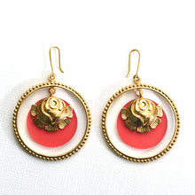 Load image into Gallery viewer, BLOOM IN RED EARRINGS
