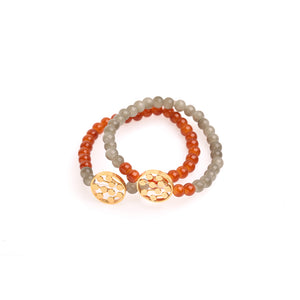 EVERLASTING COURAGE DISTANCE BRACELET (SET OF 2)