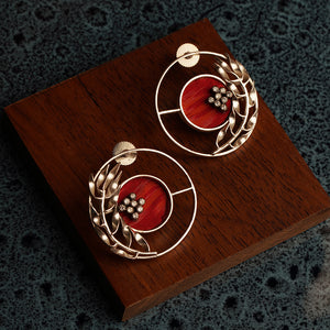 Terra rossa earrings