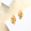 gold-drop-shaped-foliage-stud-earrings