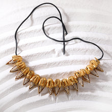 Load image into Gallery viewer, MAIZE DECADENCE NECKLACE AND HAIR BUN ACCESSORY worn by Allu Sneha Reddy
