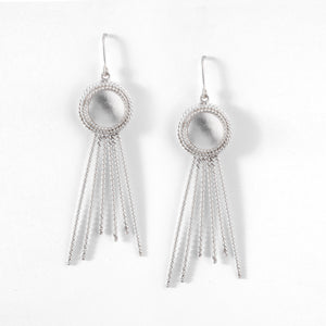92.5 sterling silver drop earrings