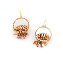 Load image into Gallery viewer, The Pearl-Ring Drop Earrings
