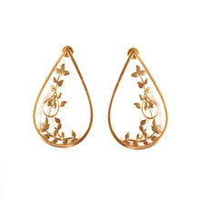 Load image into Gallery viewer, TRAIL OF LEAF EARRINGS

