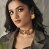 Sunglow earrings Worn by Nazriya Fahadh