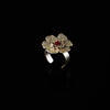 Rosy Mystic Reticulated Ring