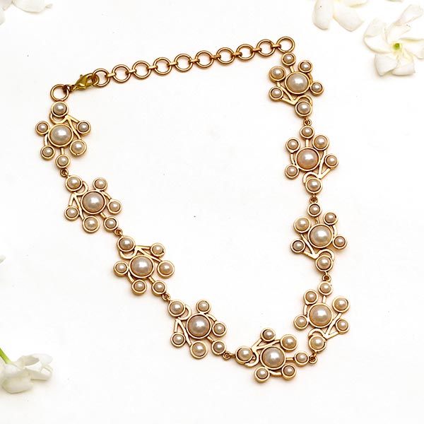 Multi Strand Gold Necklace