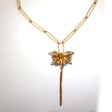 Load image into Gallery viewer, Sun soaked maize y-chain necklace
