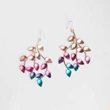 Load image into Gallery viewer, Limited Edition Coloured Drop Leaf earring (small)
